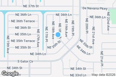Map image of the property - 3506 NE 18th Pl