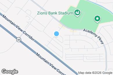 Map image of the property - 14886 S Marble Rock Way