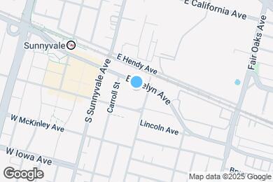Map image of the property - 388 E Evelyn Ave