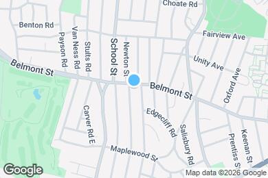 Map image of the property - 264 Belmont St