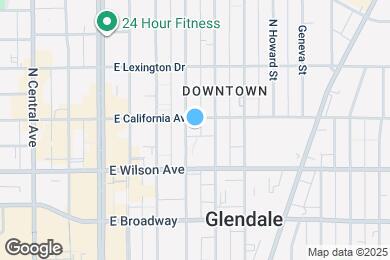 Map image of the property - 234 N Kenwood St