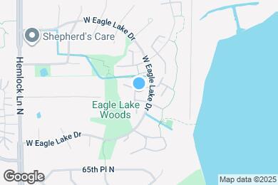 Map image of the property - 300 W Eagle Lake Dr