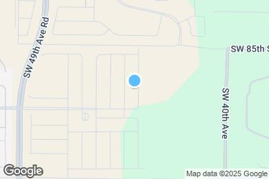 Map image of the property - 8688 SW 43rd Ter