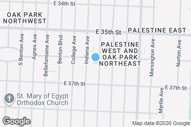 Map image of the property - 3606 Bales Ave