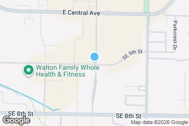 Map image of the property - 424 SE G St