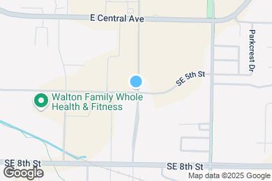 Map image of the property - 428 SE G St