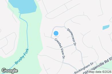 Map image of the property - 455 Crested View Dr