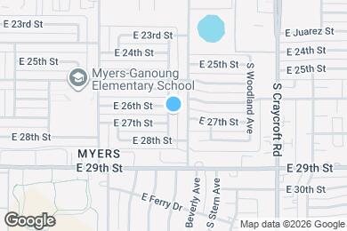 Map image of the property - 1641 S Cloverland Ave