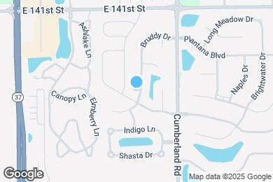 Map image of the property - 13850 Bruddy Dr