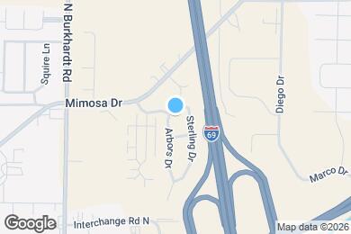 Map image of the property - The Westcott