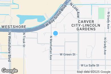 Map image of the property - Furnished Studio-Tampa - Airport - Spruce Street
