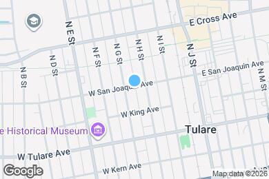 Map image of the property - 252 N G St