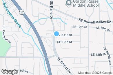 Map image of the property - 3308 SE 11th St