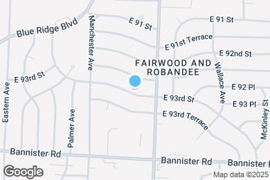 Map image of the property - 8008 E 93rd St