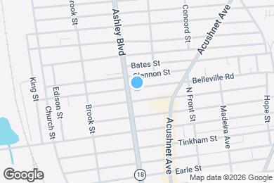 Map image of the property - 198 Belleville Rd