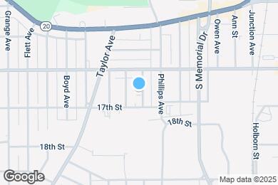 Map image of the property - 1632 Murray Ave