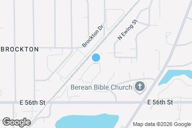 Map image of the property - 5716 Periwinkle Ln