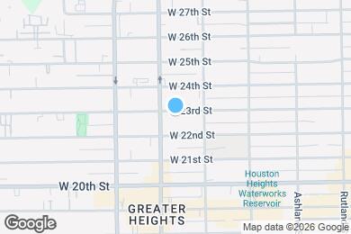 Map image of the property - 622 W 23rd St