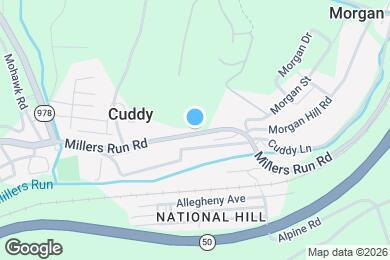 Map image of the property - 632 Millers Run Rd