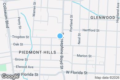 Map image of the property - 1503 Trogdon St