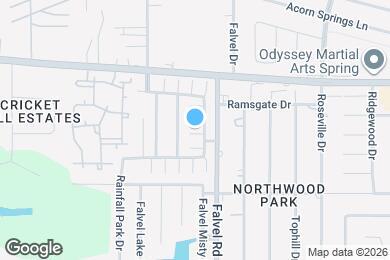 Map image of the property - 21771 Mossy Field Ln