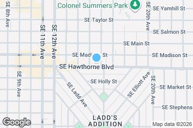 Map image of the property - 1529 SE Hawthorne Blvd