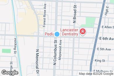 Map image of the property - 532 N Columbus St