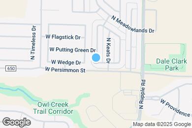 Map image of the property - 4263 West Marlowe Lane