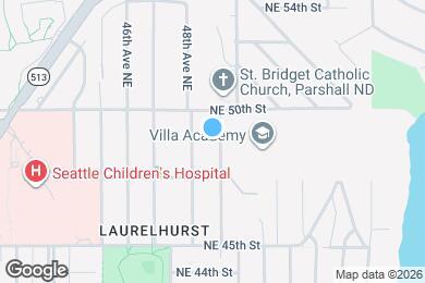 Map image of the property - 4731 49th Ave NE