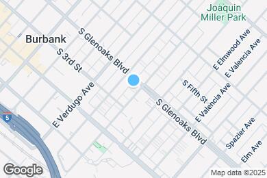 Map image of the property - 357 E Providencia Ave