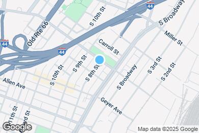 Map image of the property - 1710 S 8th St