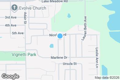 Map image of the property - 2007 Shari Lynn Terrace