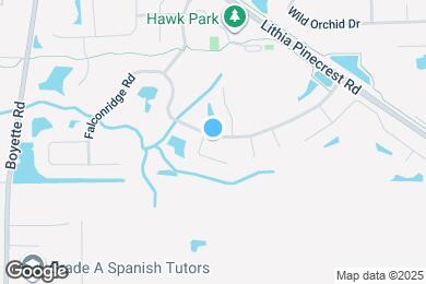 Map image of the property - 17011 Falconridge Rd