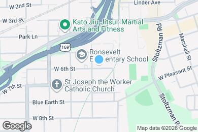 Map image of the property - 222 1/2 W 6th St.