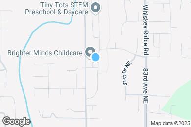 Map image of the property - 3420 80th Ave NE