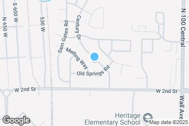 Map image of the property - 103 S Century Dr