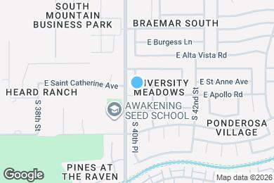 Map image of the property - 4014 E Apollo Rd