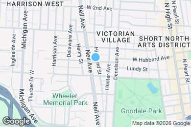 Map image of the property - 255 W Hubbard Ave