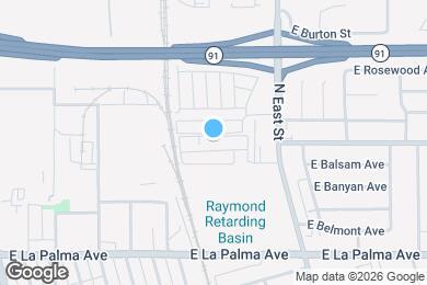 Map image of the property - 901 E Balsam Ave