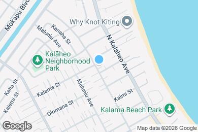 Map image of the property - 516A N Kainalu Dr