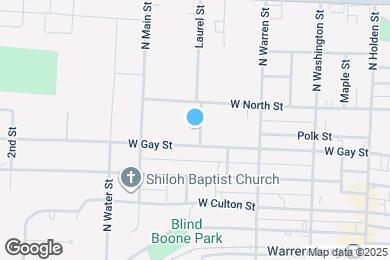 Map image of the property - 402 N Mulberry St