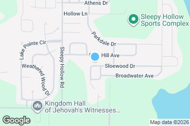 Map image of the property - 7545 Sloewood Dr