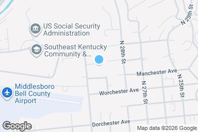 Map image of the property - 1027 Chichester Ave