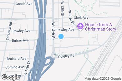Map image of the property - 1321 Buhrer Ave