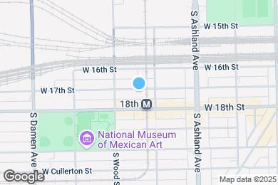 Map image of the property - 1723 W 17th St