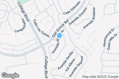 Map image of the property - 1727 Avenida Alta Mira