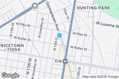 Map image of the property - 3826 Germantown Ave