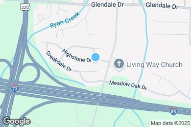 Map image of the property - 1009 Highstone Dr