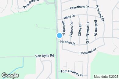 Map image of the property - 1305 Bassett Dr