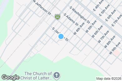 Map image of the property - 505 W 3rd Ave